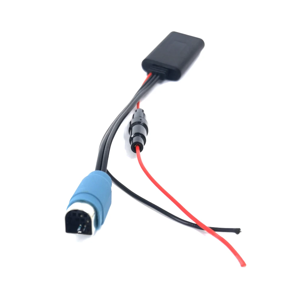 Biurlink Protezione Fusibile Autoradio Bluetooth 5.0 Adattatore Aux Per Radio Alpina Kce-236B Cde9885 9887 Per Smartphone Android