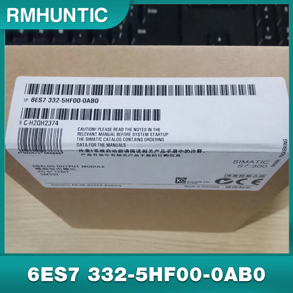Per Siemens Simatic S7-300 Uscita Analogica Sm 332 Isolato 6 Es7 332-5Hf00-0Ab0