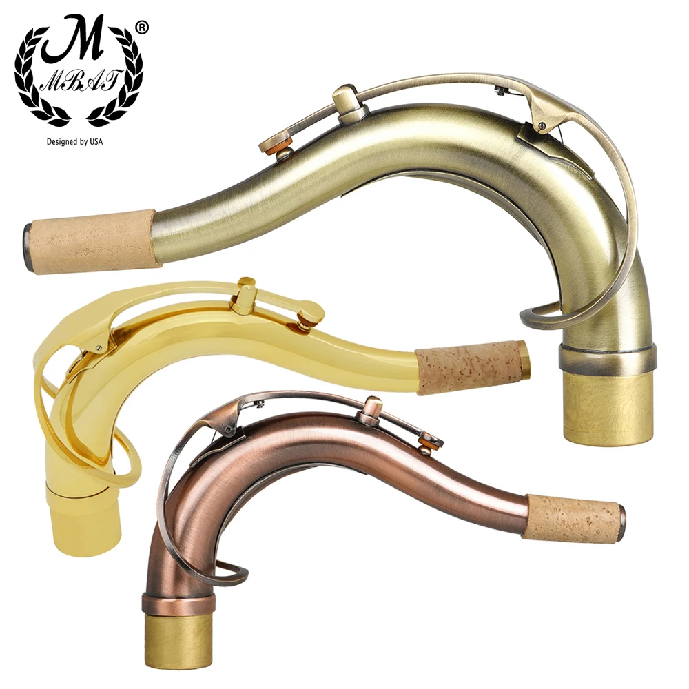 M Mbat Tenore Sassofono Bend Neck Materiale In Ottone Sax Bend Neck Parti E Accessori Di Ricambio Per Strumenti A Fiato Di Alta Qualità