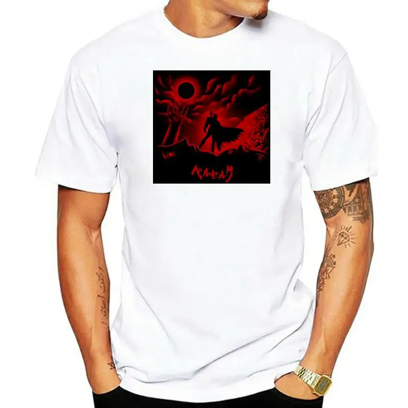 Maglietta Da Uomo Eclipse Berserk T Shirt Stampata T-Shirt Tees Top