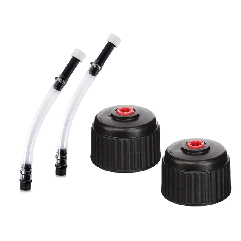 4 Pezzi Fuel Filler Brocca Tubo Racing Fuels Accessori Cap Lc2 Fuel Jug Tubo Gas Can Cap Per 5 Galloni Gas Jug Serbatoio Del Carburante