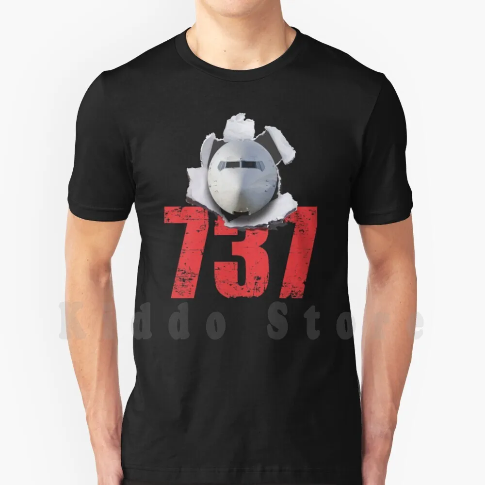 Boeing 737 T Shirt Uomo Cotone Cotone S - 6Xl Aeroplano A330 Airbus Airforce Air Force Plane Warship C130 777 Boeing Aviation