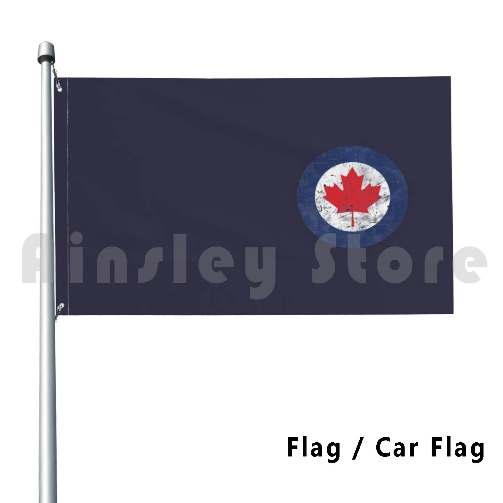 Bandiera Del Canada Air Force Outdoor Decor Flag Car Flag Canada Canadian Air Force Airforce Distressed Alta Qualità Indossato