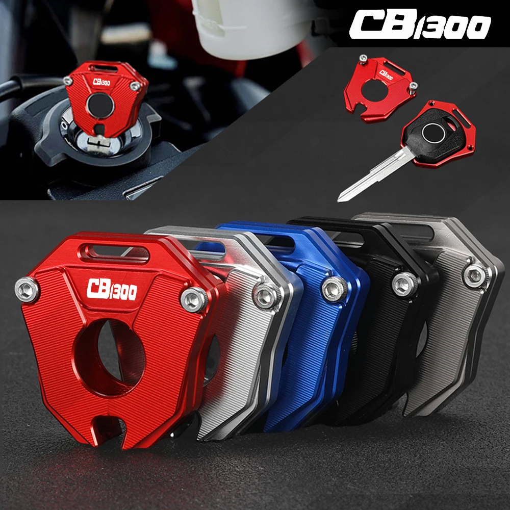 Moto Cnc Alumiunm Accessori Portachiavi Portachiavi Portachiavi Shell Custodia Protettiva Per Honda Cb 1300 Cb1300 Cb1300 Tutti Gli Anni