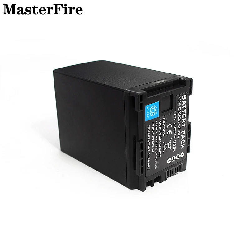 Batteria Ricaricabile Agli Ioni Di Litio 10X7.4V 2670Mah Bp-828 Bp828 Per Batterie Canon Xf405 Xf400 Gx10 G26 Hf-G30 G40 G50 G60 Xa20 Xa25