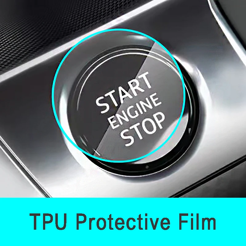 Auto Start Stop Button Pellicola Protettiva Sticker Per Toyota Highlander Camry Corolla Ez Vios Rav4 Venza Sienna Yaris Prius