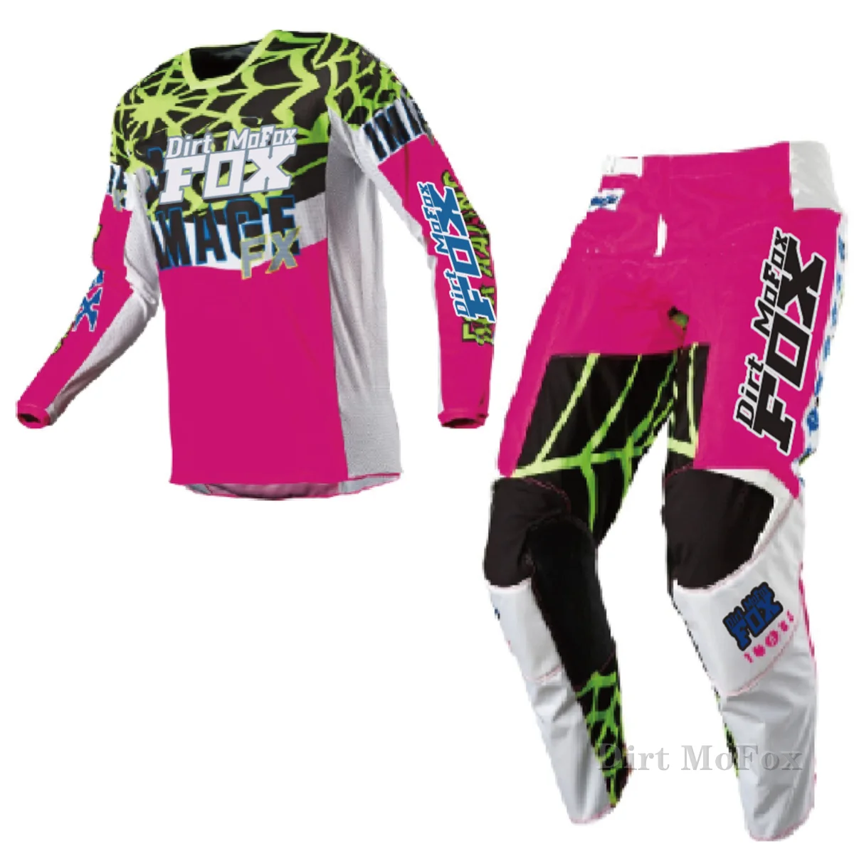 2021 Automotive Mtb Bike Off-Road Gear Set Locomotiva Suit Dirt Bike Geae Racing Suit Abbigliamento Motocross Jersey E Pantaloni