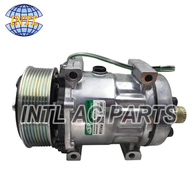 Aria Condizionata Per Auto A/C Ac Compressore Sanden 8090 8144 8278 Per Iveco Eurocargo/ Eurostar Jcb Trattore Camion Nissan Nis89416