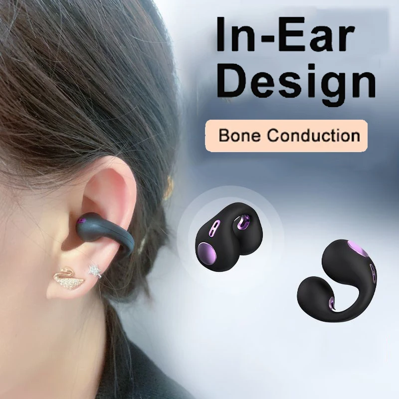 Tws Auricolari Con Clip Per L'Orecchio Cuffie Bluetooth Cuffie Wireless Per Blackberry Dtek50 Dtek60 Blackberry Z30 Oneplus 8T Texet Tm-507