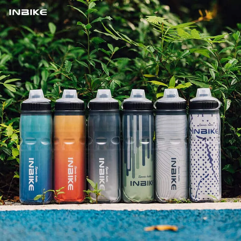 Inbike Bike Squeeze Bottle Road Bike Mountain Water Bottles Ciclismo Sport Borraccia Isolata A Prova Di Perdite Keep Water Cooler