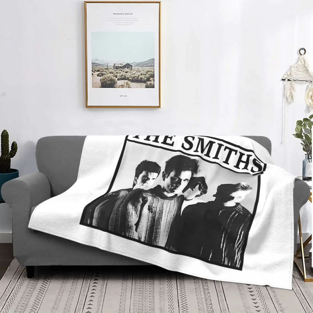 The Smiths Band Anni '80 Coperta Vintage Alternativa Rock Style Band Dall'Inghilterra Fleece Flanella Coperte A Quadri Super Calde Per