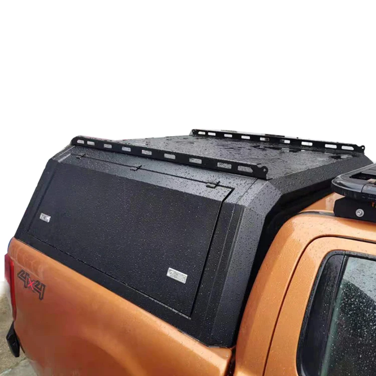 Pick Up Truck Copriletto Impermeabile In Acciaio Hardtop Pickup Truck Baldacchino Topper Copertura Alta Per Ford Ranger Hilux F150