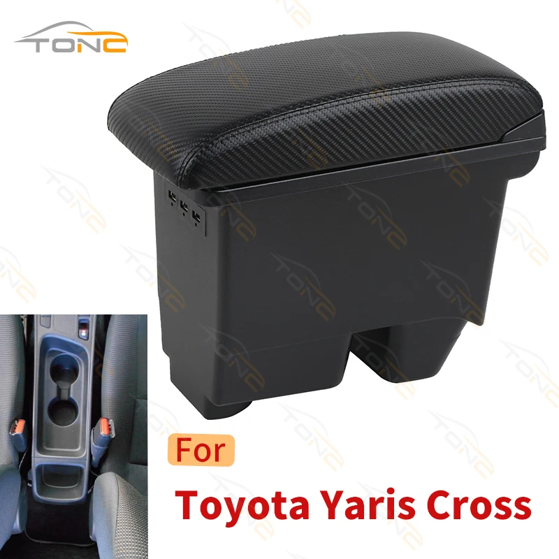 Per Toyota Yaris Cross Bracciolo Box Per Toyota Yaris Suv Central Store Content Box Decorazione Con Accessori Per Auto Usb