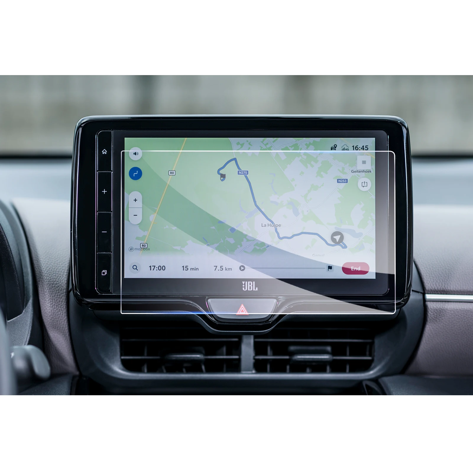 Ruiya Per 2021 2022 2023 Toyota Yaris Cross 9-Inch Auto Navigation Touch Screen Protector Auto Interior Yaris Cross Accessori 2023