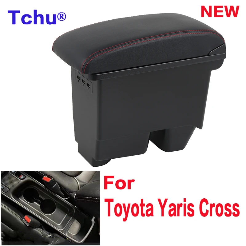 Per Toyota Yaris Cross Bracciolo Box Per Toyota Yaris Suv Central Store Content Box Decorazione Con Accessori Per Auto Usb