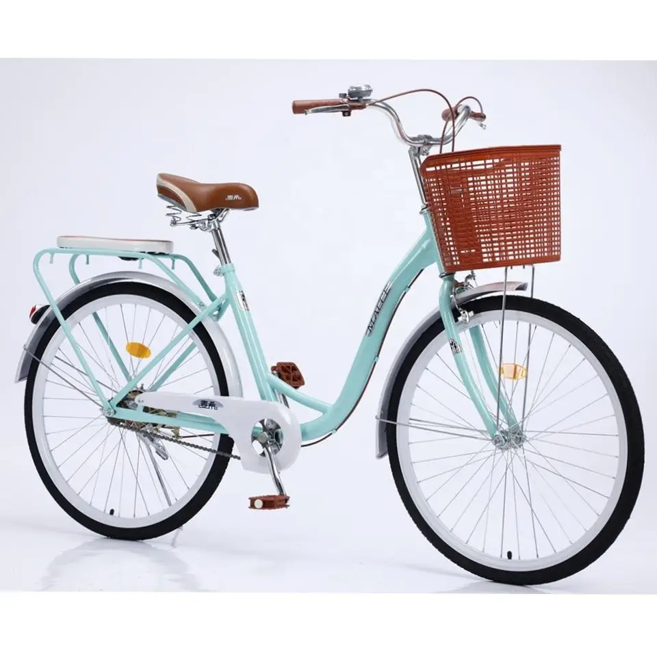Nuovo 2023 Urban Cycling Bike Donna Usa Macce Vtt Single Speed High Carbon Steel City Cycling Bicicletta Ordinaria