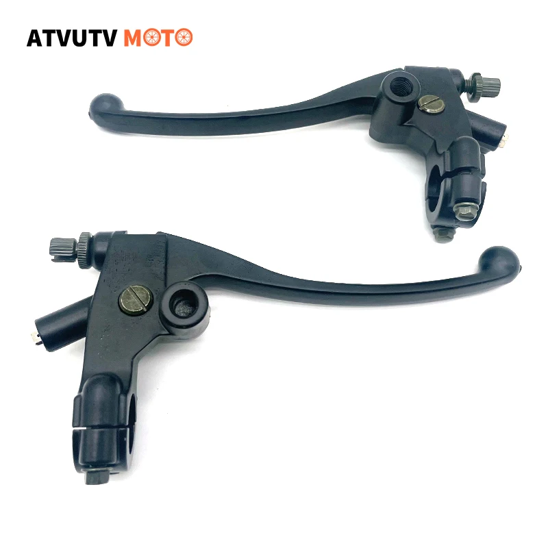 Motorcycle 22Mm 7/8'' Aluminum Handlebar Clutch Brake Lever For Pit Dirt Bike Pitbike Motorbike Atv Honda Cg125 150 200 Wy125