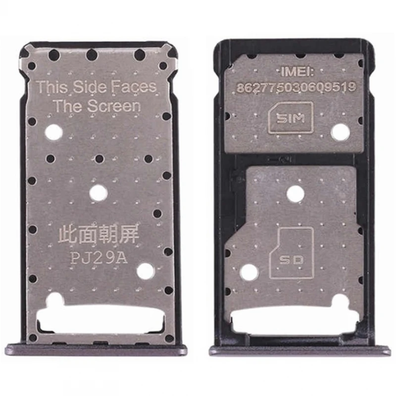 Huawei Honor 5C / 7 Lite Micro Sd Adapter Black Card # Huawei Honor 5C Sim Tray (Nem-Tl00H, Nem-Ul10, Nem-L22, Nmo-L23, Nem-L51) # Huawei Honor 7 Lite