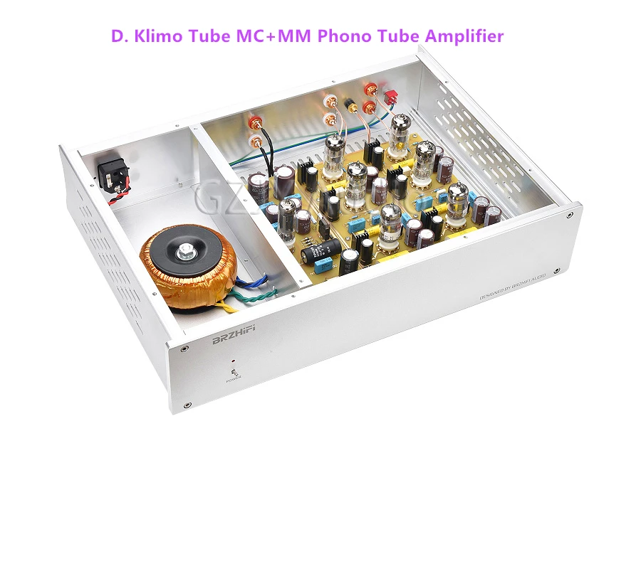 Riferimento Germania D. Amplificatore Tubolare Klimo Mc + Mm Phono