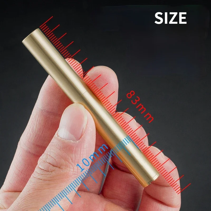 Creativo Insolito Rame Cherosene Accendino Nunchaku Retro Mola Accendino Pieghevole Portatile Regalo Squisito Da Uomo