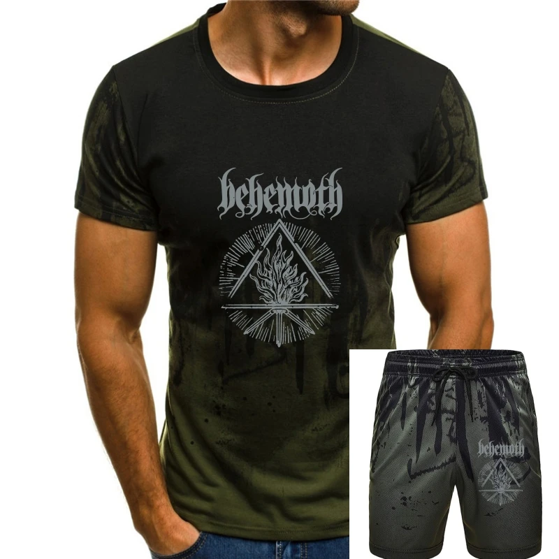 Maglietta Da Uomo Furor Divinus Behemoth Divertente T-Shirt Novità Tshirt Donna