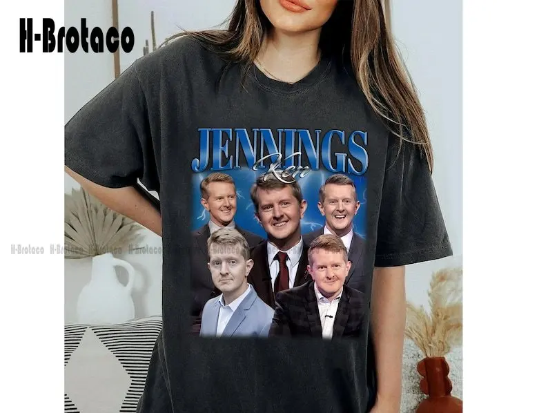 T-Shirt Jennings Ken, Jennings Ken Tee, Jennings Ken Vintage, Film Vintage, Camicia Da Film, Film Classico