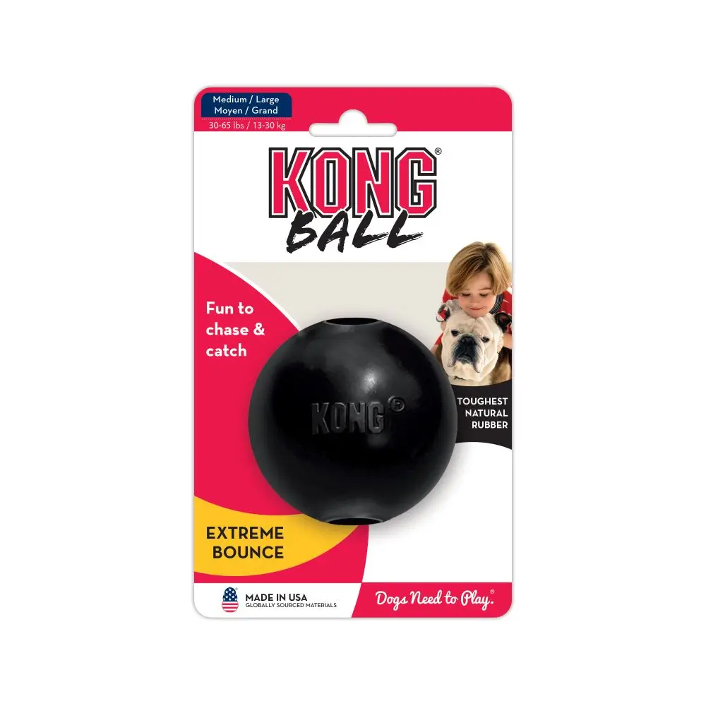 M/L-Size Kong Extreme Ball Dog Toy
