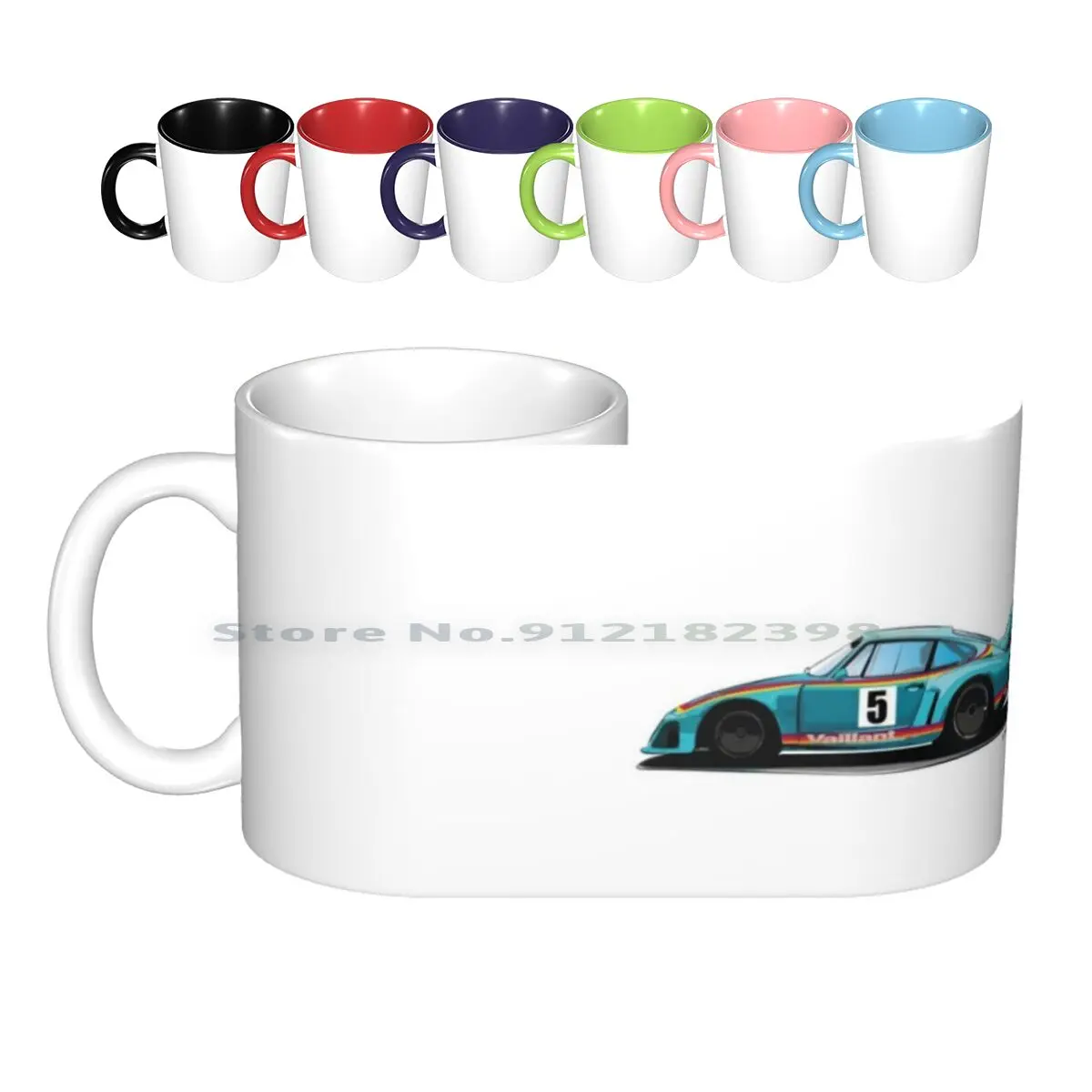 9 : 35 Tazze In Ceramica Vaillant Tazze Da Caffè Tazza Da Tè Al Latte 935 Auto Da Corsa Vintage Da Corsa Vaillant Racing Creative Trending Vintage
