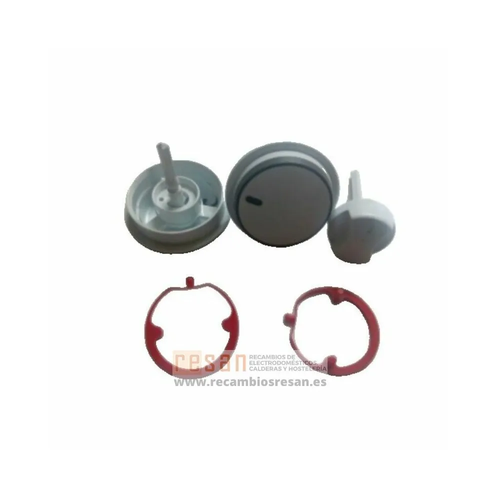 Manopole E Chiavi In Plastica Manopola Bianca (3 Pezzi) Vaillant Photopulla, Pompa, Modulo, Scheda, Scambiatore, Iniettore, Chiave Di Riempimento, Mem