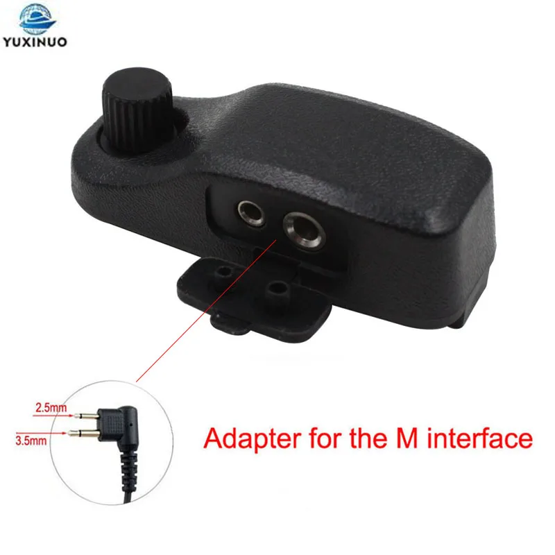 Accessori Per Cuffie Walkie Talkie Adattatore Audio Per Motorola Radio Dp3600 Dp3601 Dp4400 Dp4600 Dp4800 Convertitore Connettore Dp4601