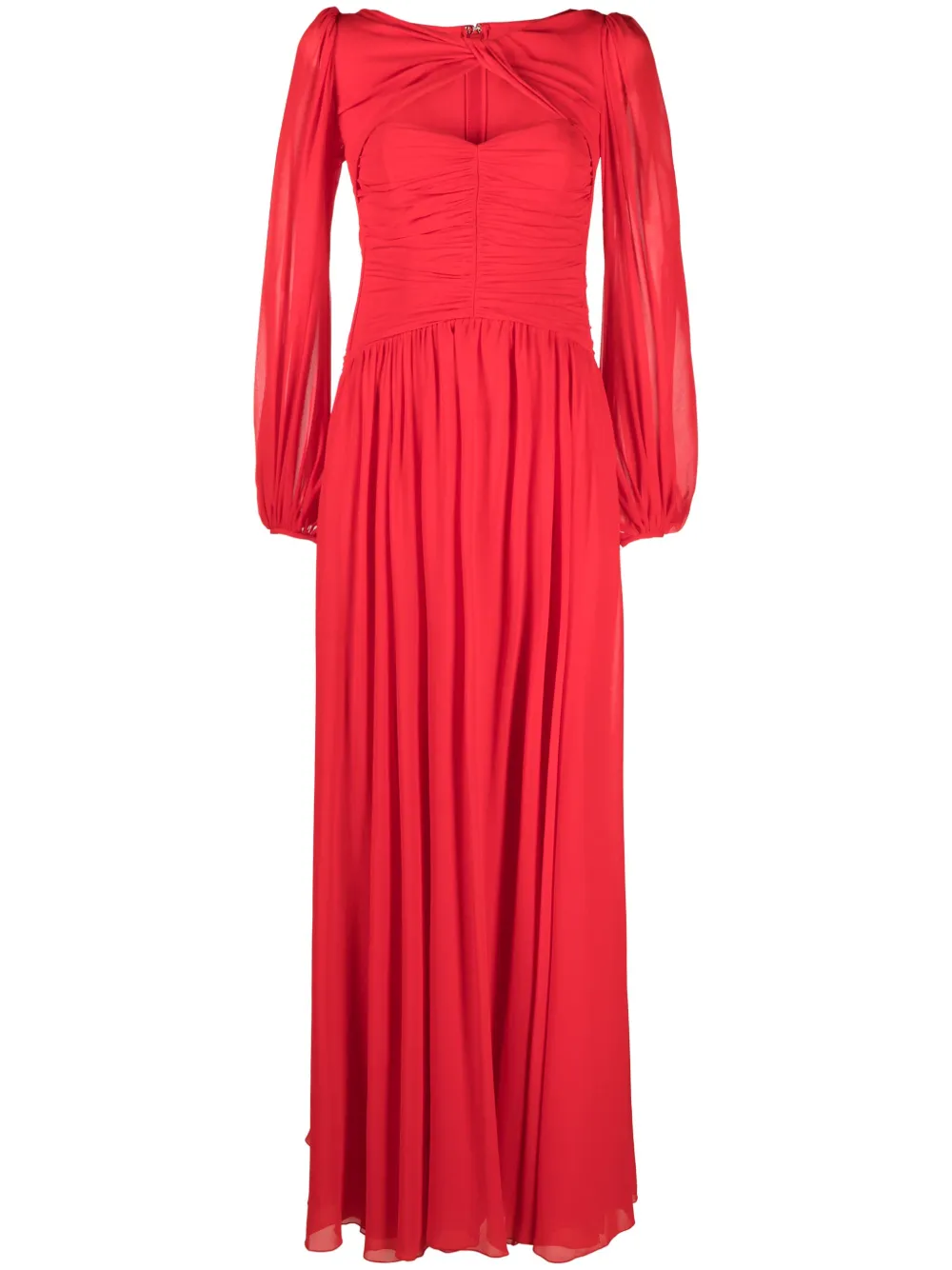 Giambattista Valli Abito da sera con dettaglio cut-out - Rosso
