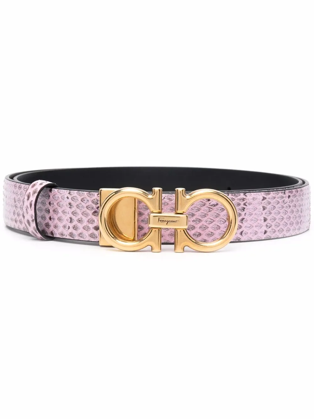 Ferragamo Cintura Gancini - Rosa