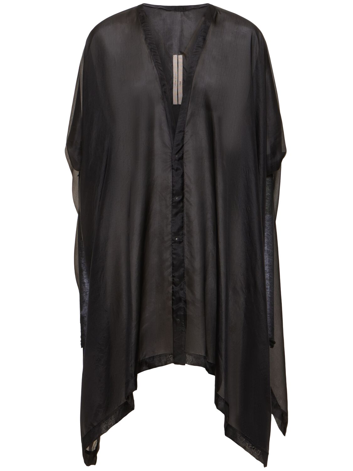 Zero Silk & Rib Jersey Long Sleeve Shirt