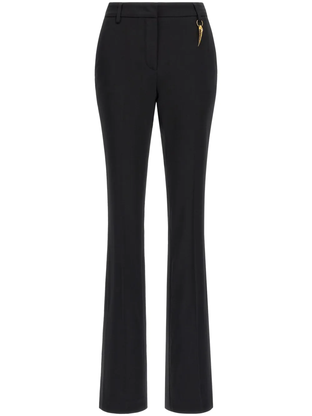 Roberto Cavalli Tiger Tooth bootcut trousers - Nero