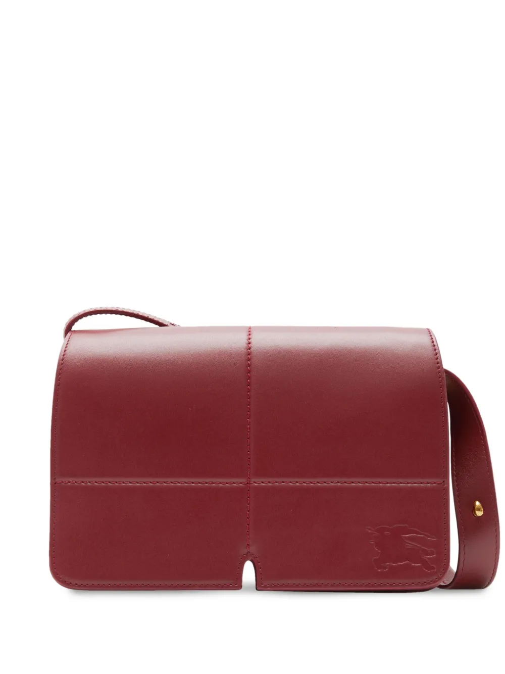 Burberry Snip leather shoulder bag - Rosso