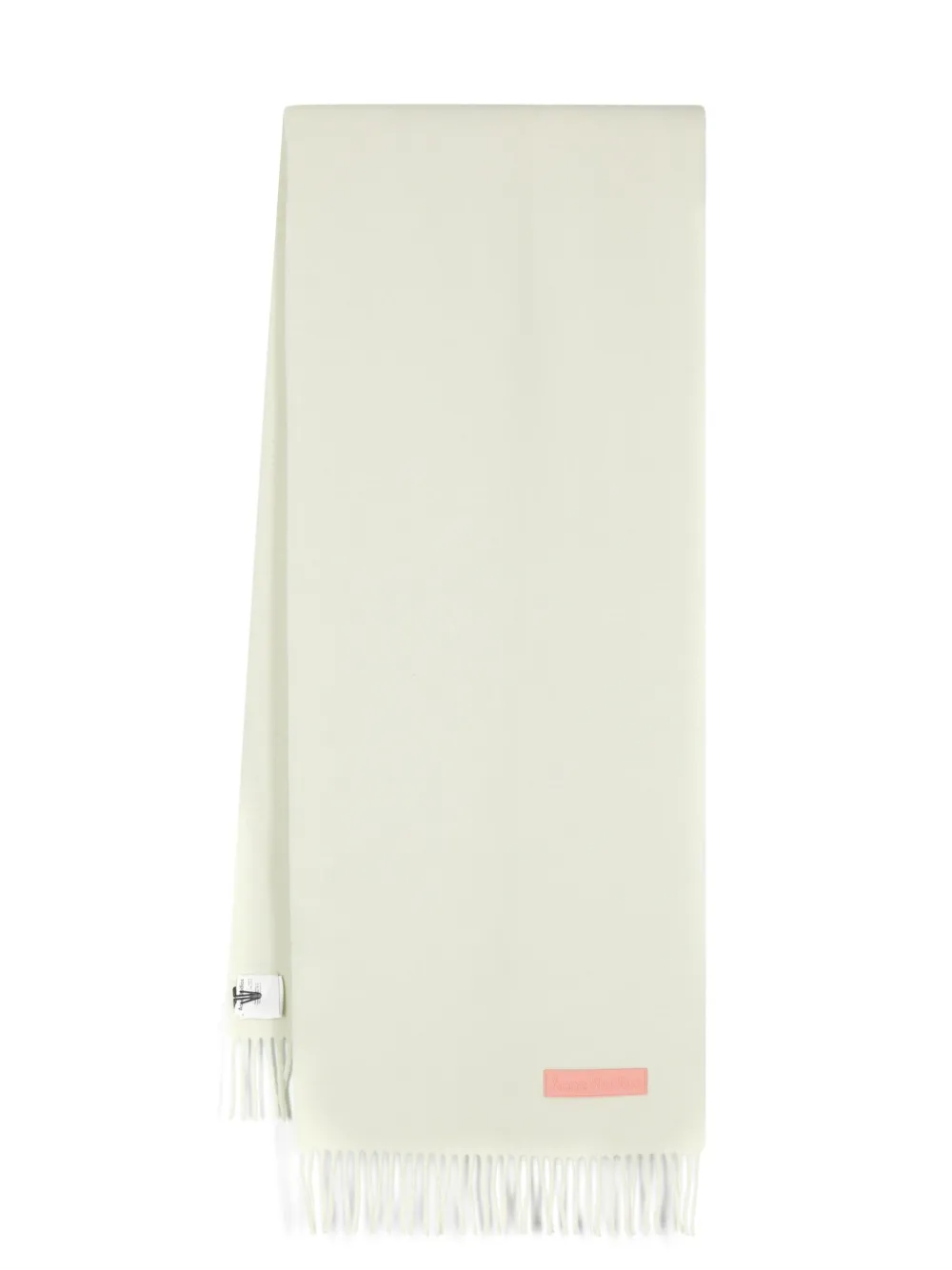 Acne Studios Sciarpa con applicazione - Verde