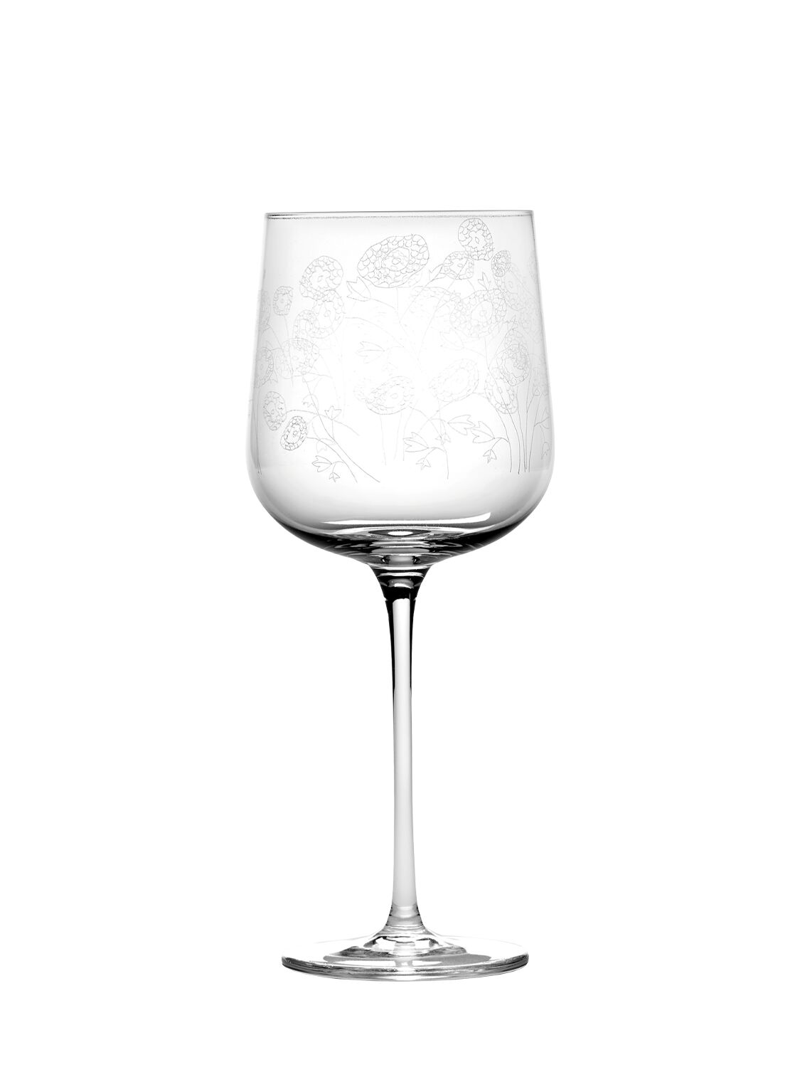 Anemone Vaniglia Set Of 4 Wine Glasses