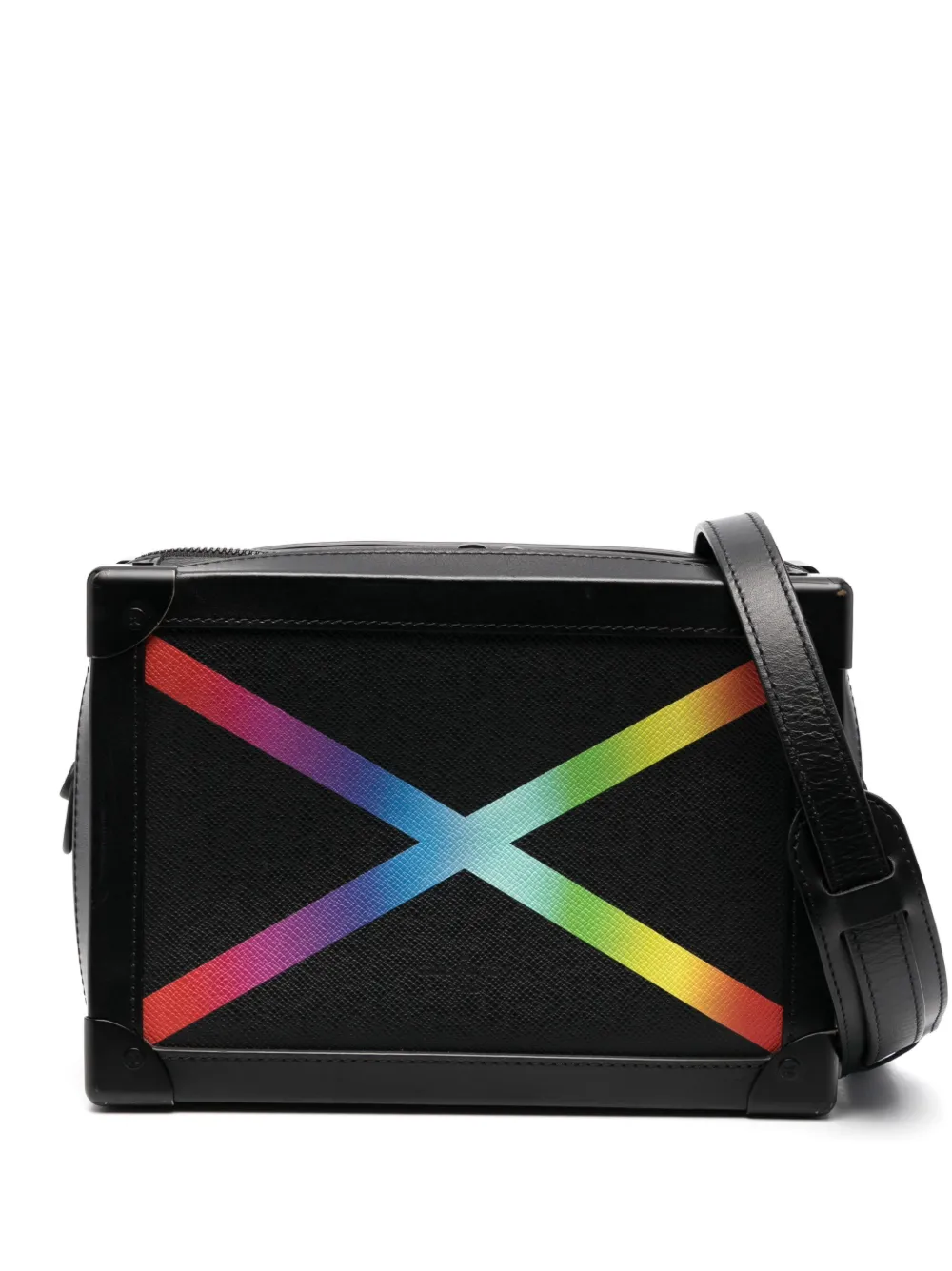 Louis Vuitton Pre-Owned Borsa a spalla Rainbow Soft Trunk Pre-owned 2019 - Nero