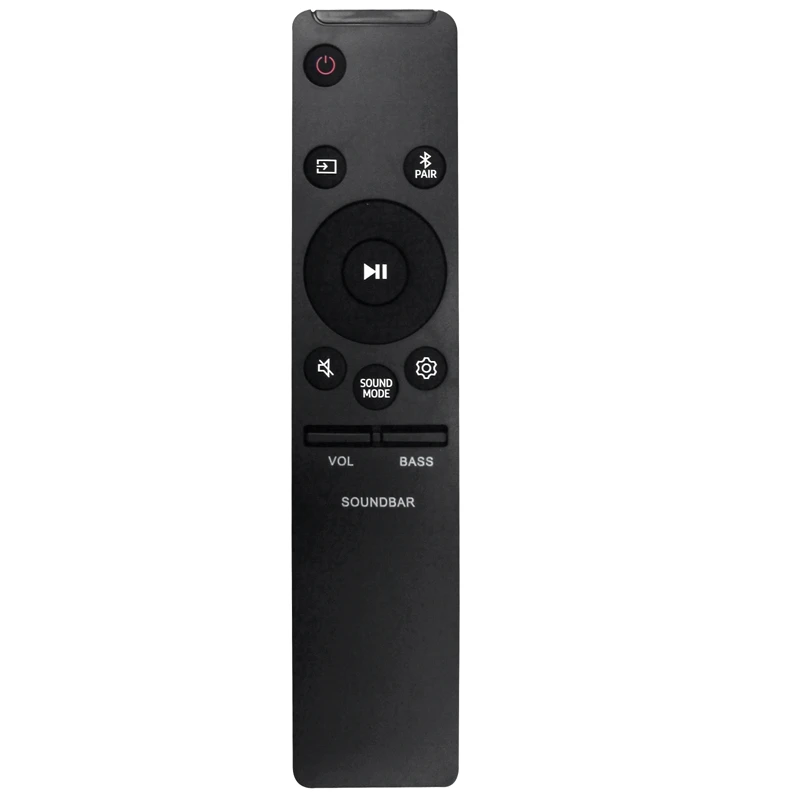 1 Pezzo Ah59-02766A Plastica Nera Remota Per Samsung Sound Bar Hw-Nw700 Hw-N400 Hw-R40M Hw-Nw700/Za Hw-N400/Za Speaker