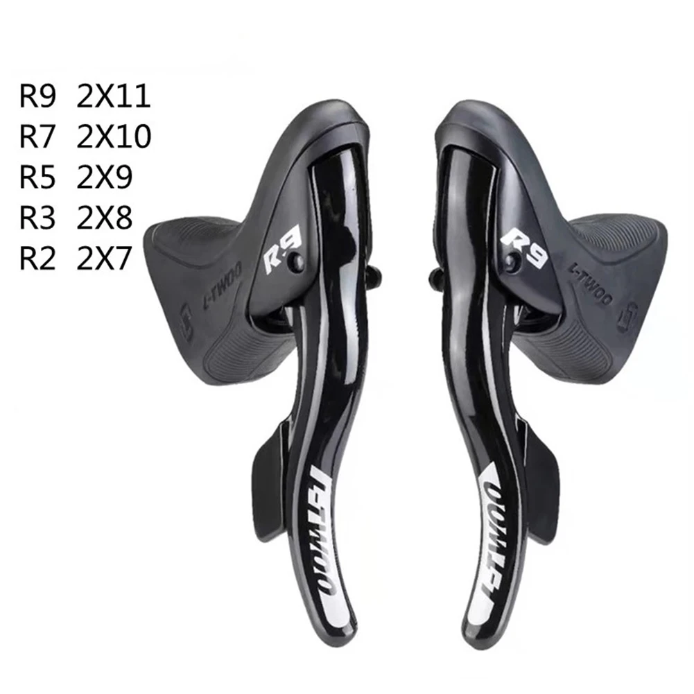 1 Paio Di Cambio Per Bicicletta R2/R3/R5/R7/R9 2*7/8/9/10/11 Velocità Leva Per Cambio Bici Da Strada Per-Leva Shifters Shimano Deragliatore