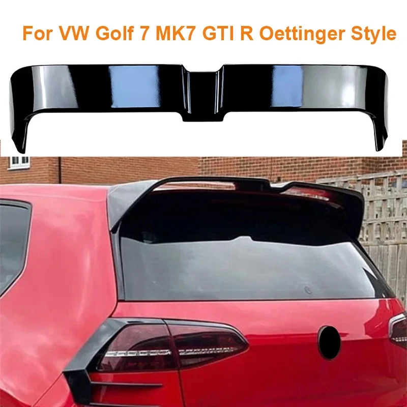 Car Tail Top Wind Spoiler Wings Per Vw Golf 7 Mk 7 Gti R Oettinger Style Cars Rear Trunk Roof Sport Spoiler Wing Styling