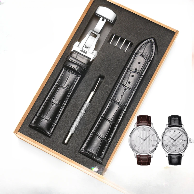 Per Tissot Original Sostituisci 1853 Le Locle T41 Cinturino T00407B Vera Pelle Starfish Junya T461 Accessori Uomo Donna