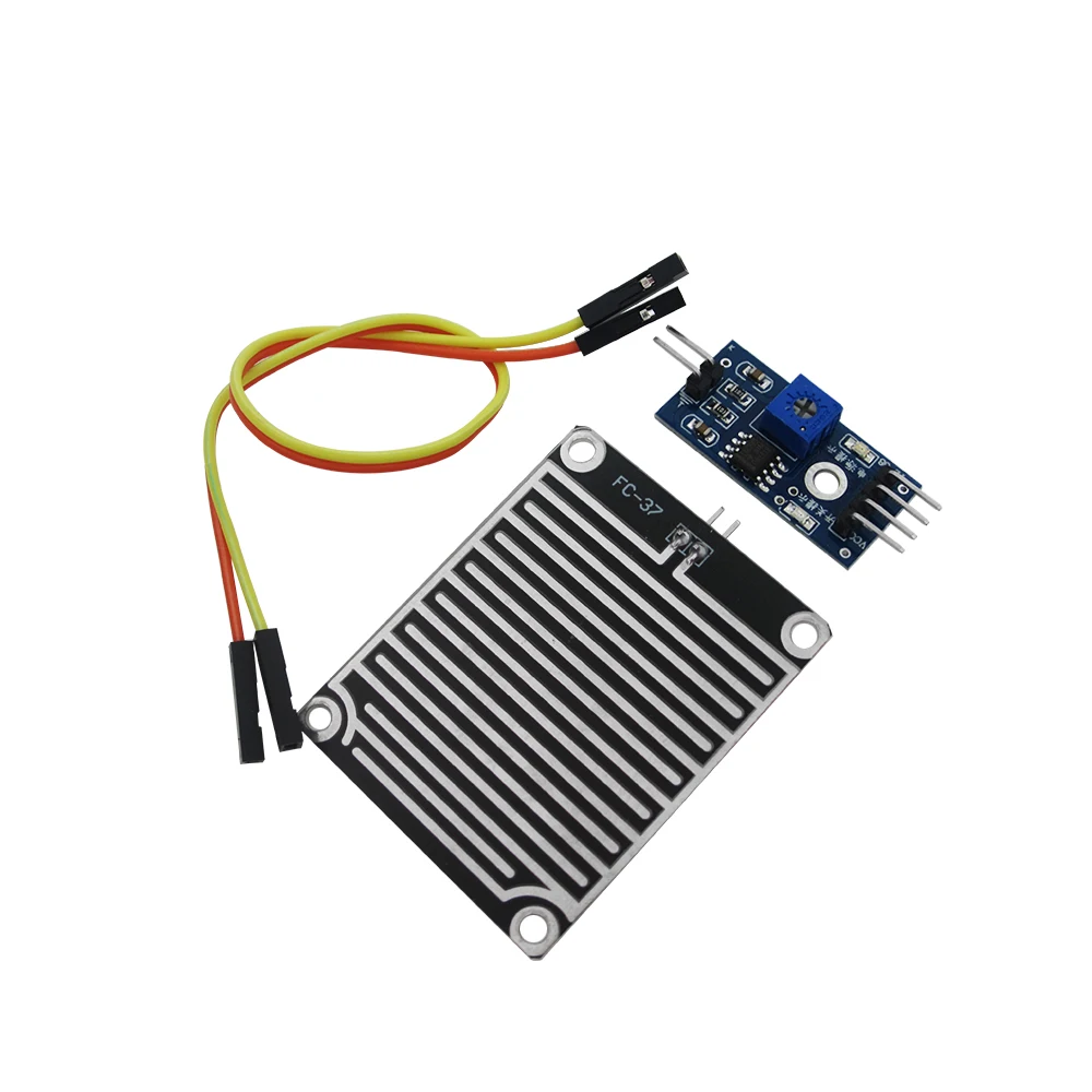 10 Set/Lotto Sensore Pioggia Acqua Raindrops Detection Module Raspberry Pi