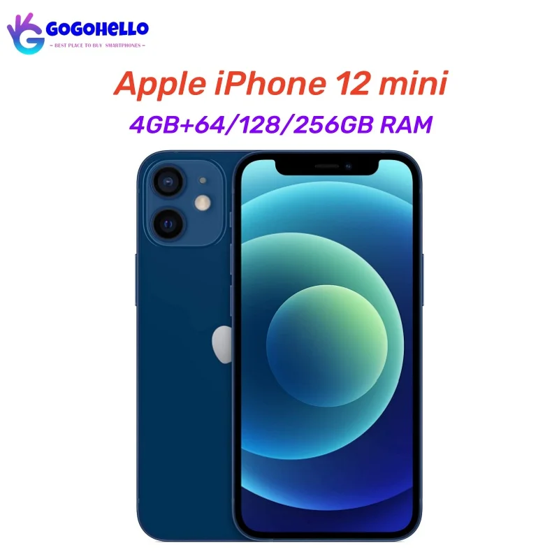 Apple Iphone 12 Mini 64Gb/128Gb/256Gb Ios A14 5.4 ''Dual 12Mp Originale Sbloccato Iphone 12 Mini Cellulare