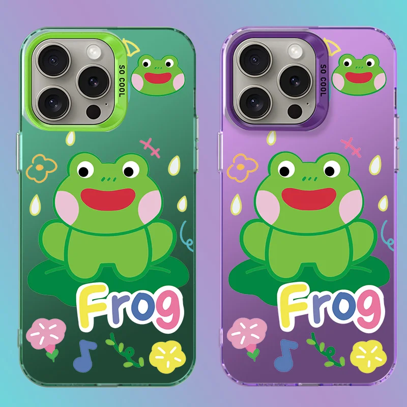 Custodia Per Telefono Per Xiaomi Redmi Note 11 11S 12 12S 4G Pro Plus 5G Rane Verde Carino