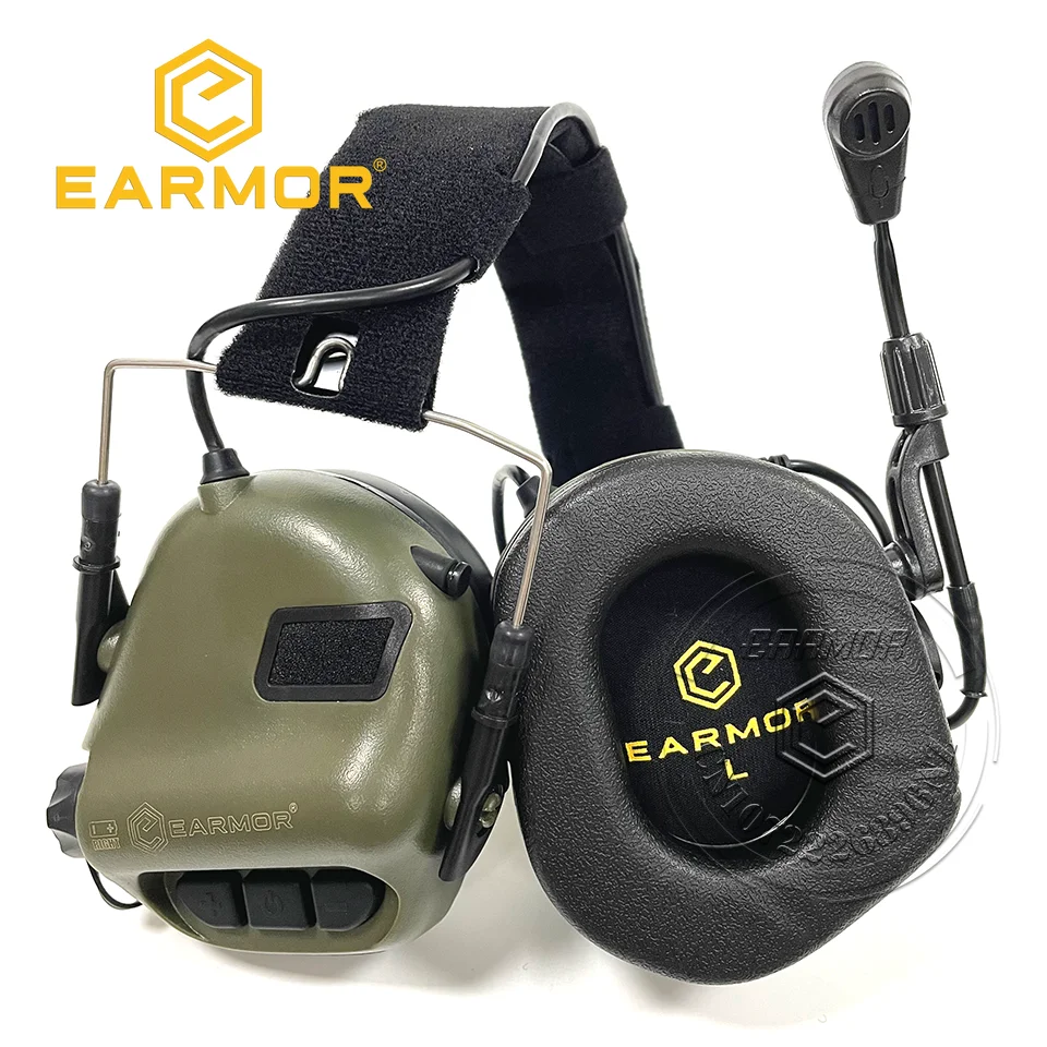 Opsmen Earmor Airsoftsports Tactical M32 Cuffie Con Cancellazione Del Rumore Comunicazione Aeronautica Militare Auricolari Softair Shooting