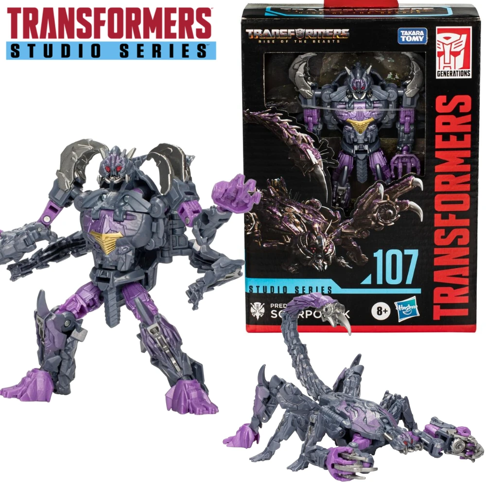 In Stock Transformers Studio Series 107 Deluxe Scorponok Tf7 Action Figure Model Toy Collection Hobby Gift