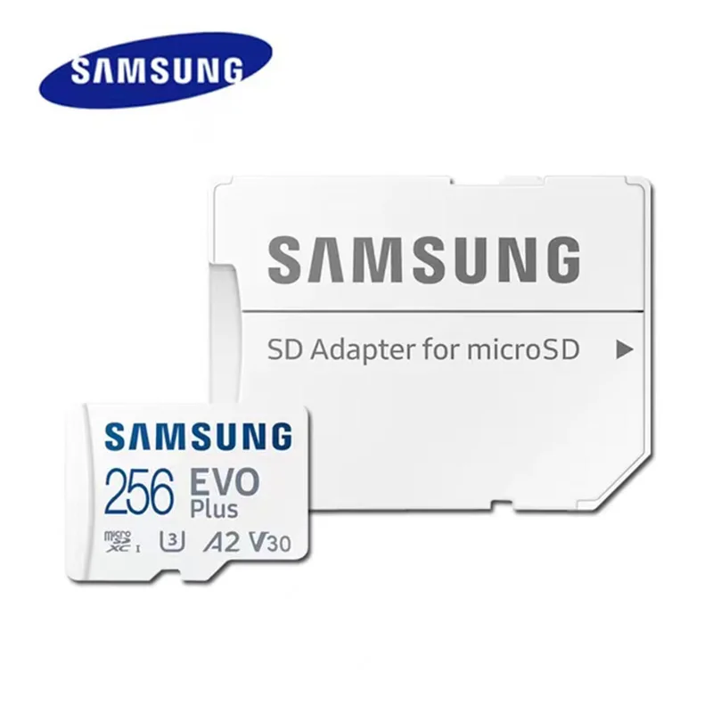 Scheda Microsd Samsung Pro Evo Plus U3 Microsdxc 512Gb 256Gb 128Gb 64Gb Ad Alte Prestazioni Per Scheda Tf Video Uhd 4K