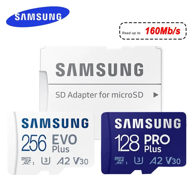Samsung Micro Evo Plus Sd Card 128Gb 64Gb 512Gb 256Gb Micro Sd Pro Flash Memory Card Memoria Sd U1 U3 4K Microsd Tf Card Phone