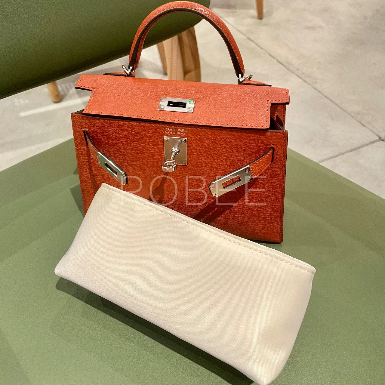 Per Hermes Mini Kelly 1St & 2Nd Generation/Danse Waterproof Nylon Kelly Storage Liner Per Le Donne